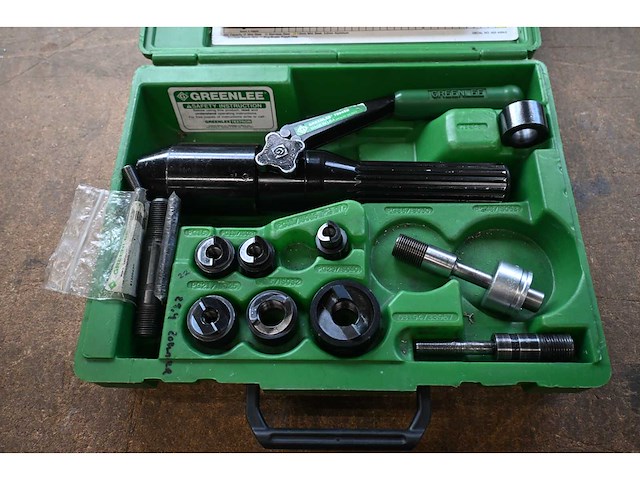 Greenlee 7804e quick draw hydraulische pons - afbeelding 1 van  4