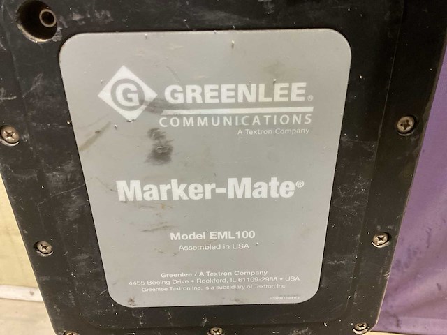 Greenlee eml 100 marker-mate locator - afbeelding 2 van  6