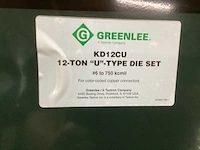 Greenlee kd12cu krimptang - afbeelding 4 van  5