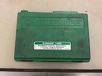 Greenlee ponsen- matrijzenset - afbeelding 2 van  2