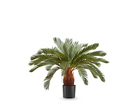 Greenmoods 90cm cycas kunstplant in pot - afbeelding 1 van  3