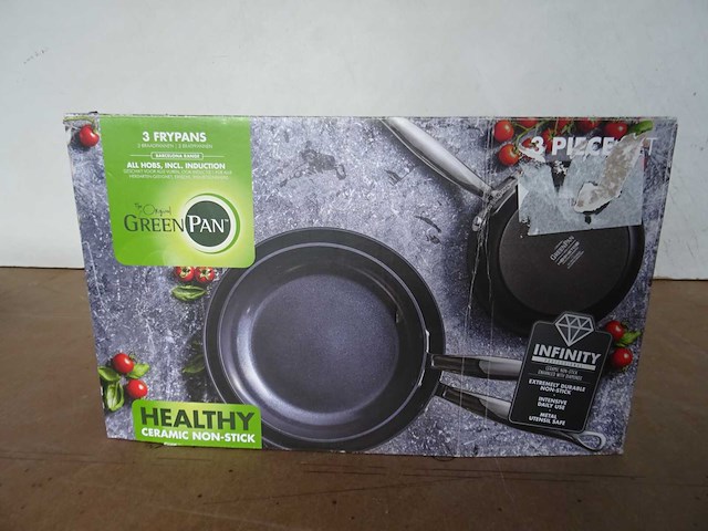 Greenpan - barcelona - koekenpannenset 3dlg - afbeelding 4 van  4