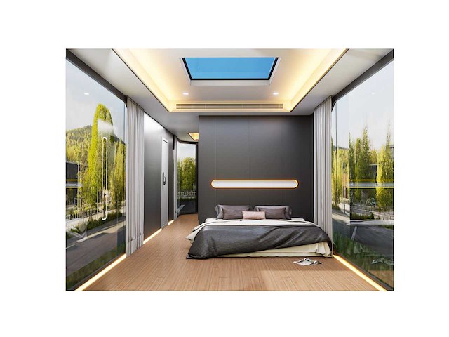 Greenverso x118 11,8x3,3 m tiny house / space woning / capsule woning / chalet - afbeelding 11 van  73
