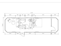 Greenverso x118 11,8x3,3 m tiny house / space woning / capsule woning / chalet - afbeelding 13 van  73