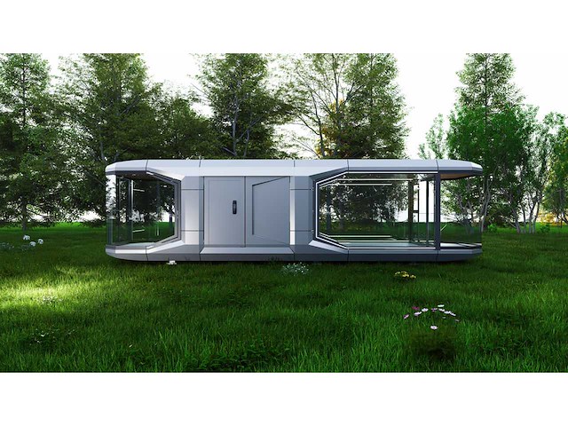Greenverso x118 11,8x3,3 m tiny house / space woning / capsule woning / chalet - afbeelding 14 van  73