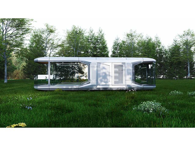 Greenverso x118 11,8x3,3 m tiny house / space woning / capsule woning / chalet - afbeelding 17 van  73