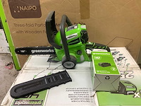 Greenworks 20117 accu kettingzaag - afbeelding 1 van  6