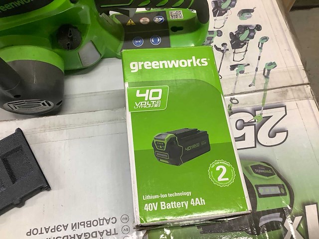 Greenworks 20117 accu kettingzaag - afbeelding 3 van  6