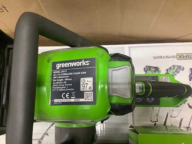 Greenworks 20117 accu kettingzaag - afbeelding 5 van  6