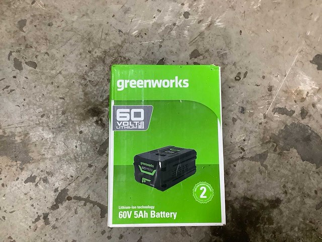 Greenworks accu - afbeelding 2 van  3