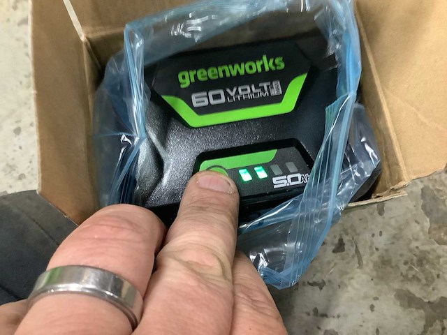 Greenworks accu - afbeelding 2 van  2