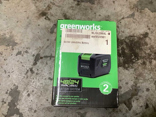 Greenworks accu - afbeelding 3 van  3