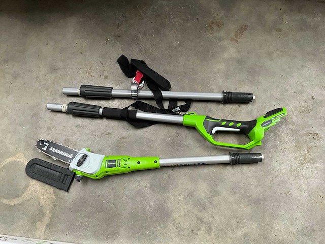 Greenworks g24ps20 kettingzaag met verlengstok - afbeelding 1 van  2
