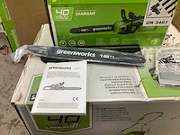 Greenworks gd40cs18 kettingzaag - afbeelding 1 van  3