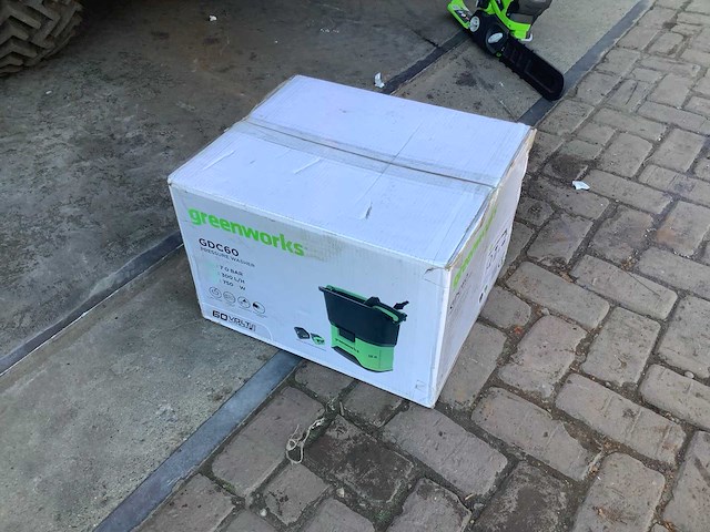 Greenworks gdc60 hogedrukreiniger - afbeelding 1 van  3