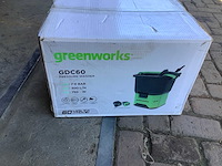 Greenworks gdc60 hogedrukreiniger - afbeelding 3 van  3