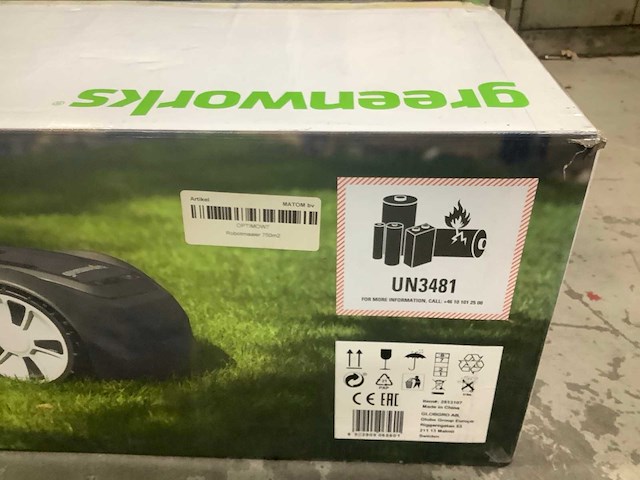 Greenworks optimow 7 robotmaaier - afbeelding 2 van  4