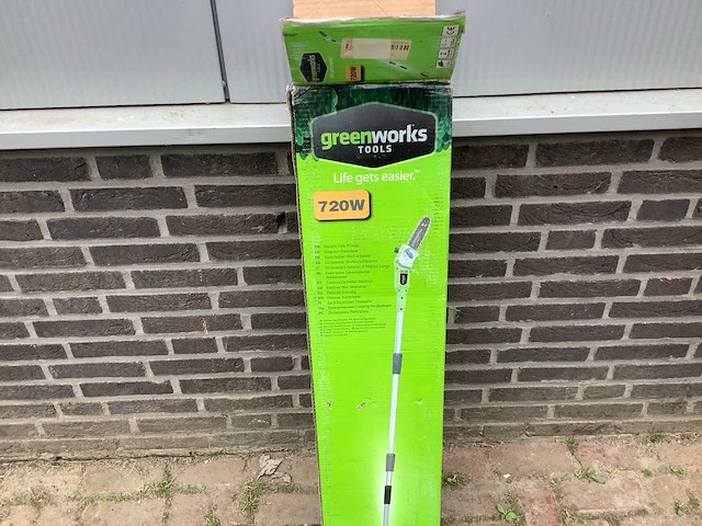 Greenworks stokkettingzaag - afbeelding 3 van  4