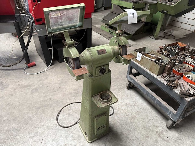 Greif - d 20-1-1 - dubbelsteens slijpmachine - afbeelding 1 van  4