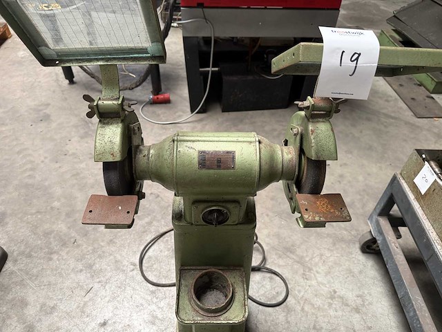Greif - d 20-1-1 - dubbelsteens slijpmachine - afbeelding 2 van  4