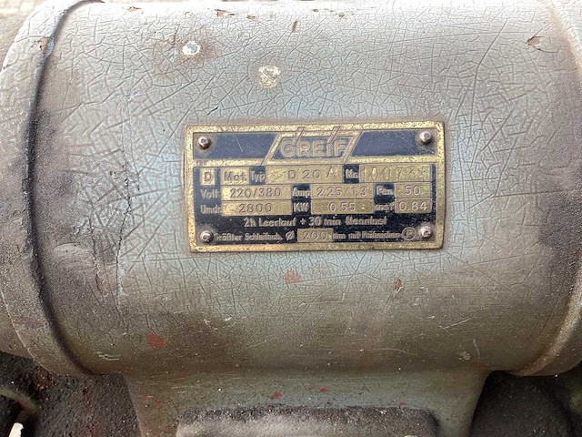 Greif d 20 amarelmachine - afbeelding 5 van  5