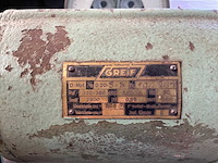 Greif d20-5-5 bankslijpmachine - afbeelding 5 van  5