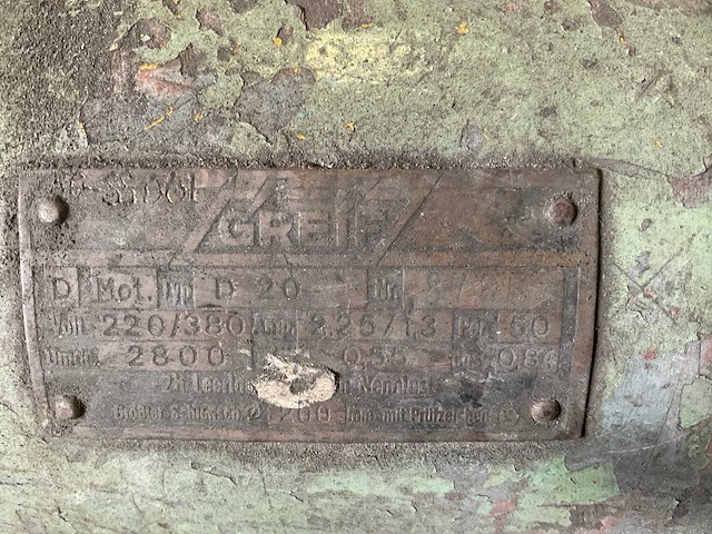 Greif d20 slijpmachine - afbeelding 4 van  7