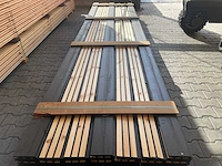 Grenen acoustic design profiel 4500x142x22mm (80x) - afbeelding 2 van  4