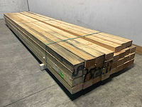 Grenen balk 450x12.5x7.5 cm (30x) - afbeelding 1 van  2