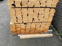 Grenen balk 500x12,5x4 cm (35x) - afbeelding 2 van  3