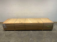 Grenen balk geschaafd - 360x4,5x4,5 cm (100x) - afbeelding 2 van  7