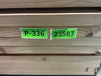 Grenen balk geschaafd - 360x4,5x4,5 cm (100x) - afbeelding 7 van  7