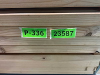 Grenen balk geschaafd - 360x4,5x4,5 cm (200x) - afbeelding 6 van  6