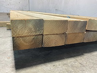Grenen balken 480x13x6,5 cm (16x) - afbeelding 3 van  5