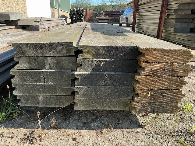Grenen beschoeing planken (15x) - afbeelding 4 van  4