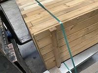 Grenen bloembak geïmpregneerd - 100x50x39 cm (2x) - afbeelding 2 van  7