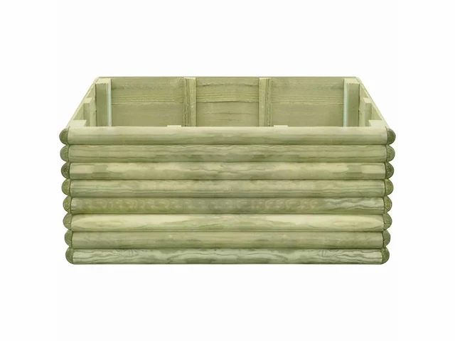 Grenen bloembak geïmpregneerd - 156x106x48 cm - afbeelding 1 van  2