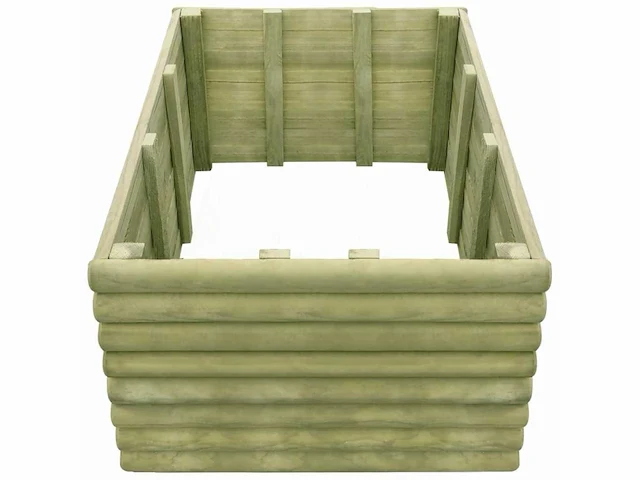 Grenen bloembak geïmpregneerd - 156x106x48 cm - afbeelding 2 van  2
