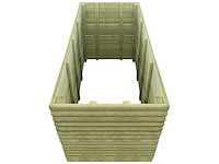 Grenen bloembak geimpregneerd - 206x56x48 cm (1x) - afbeelding 2 van  2