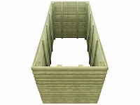 Grenen bloembak geimpregneerd - 206x56x48 cm - afbeelding 2 van  2
