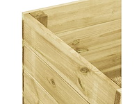 Grenen bloembak geïmpregneerd - 450x100x54 cm (2x) - afbeelding 3 van  3