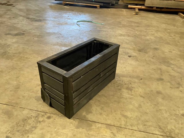 Grenen bloembak geïmpregneerd - 70x30x40 cm - afbeelding 2 van  5