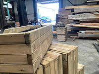 Grenen bloembak geïmpregneerd - 90x40x30 cm (2x) - afbeelding 6 van  11