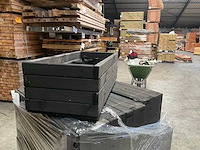 Grenen bloembak geïmpregneerd - 90x40x30 cm (4x) - afbeelding 6 van  11