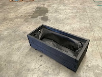 Grenen bloembak geïmpregneerd - 90x40x30 cm - afbeelding 9 van  12