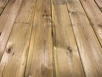 Grenen blokhut afdekplank geïmpregneerd 200x13,5x2,8 cm (160x) - afbeelding 4 van  8