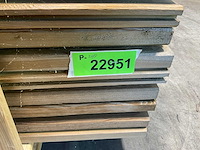 Grenen blokhutplank geïmpregneerd 200x13,5x2,8 cm (150x) - afbeelding 5 van  7