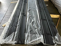 Grenen channelsiding zwart gecoat 4200x140x18mm (98x)
