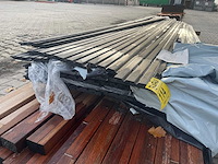 Grenen design profiel zwart geïmpregneerd 3000x140x18mm (30x) - afbeelding 3 van  3