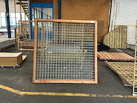 Grenen douglas gaaspaneel 180x180 cm (4x) - afbeelding 2 van  5